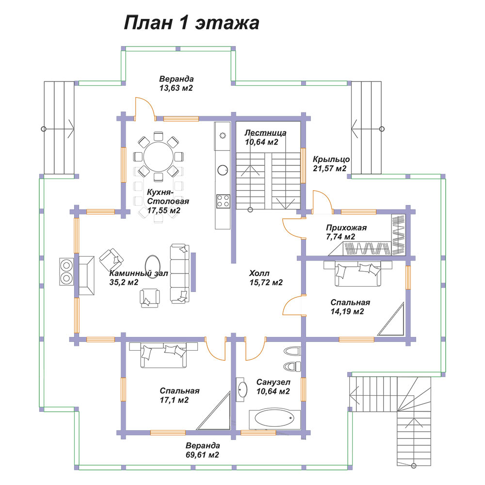 «СВДОМ №145» план 1го этажа