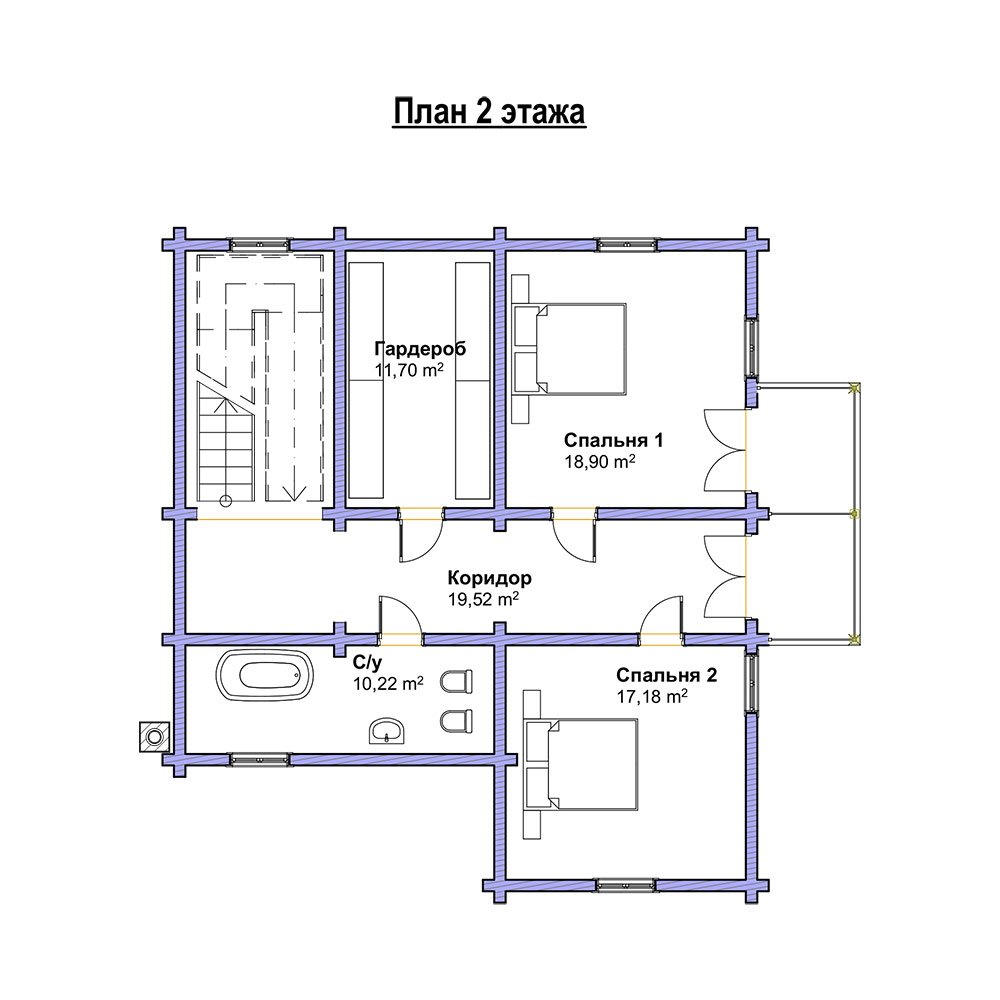 «СВДОМ №149» план 2го этажа