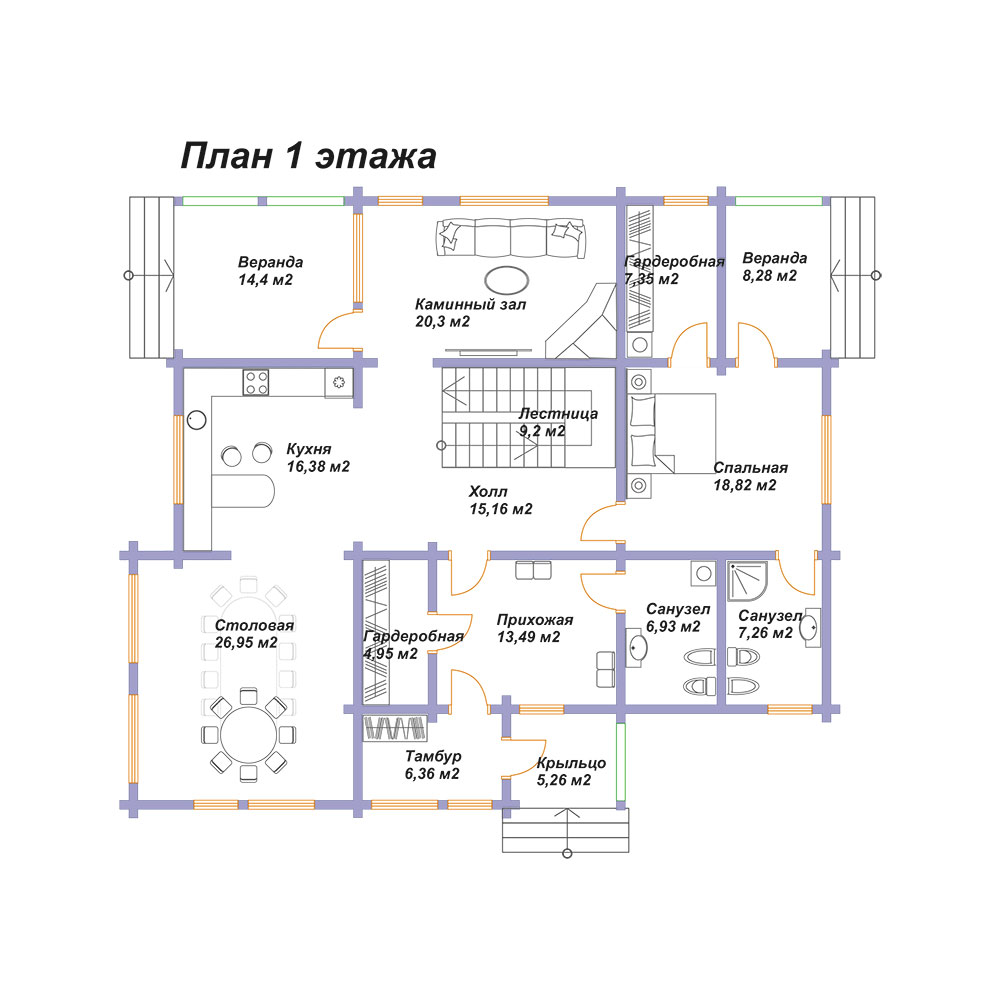 «СВДОМ №152» план 1-го этажа