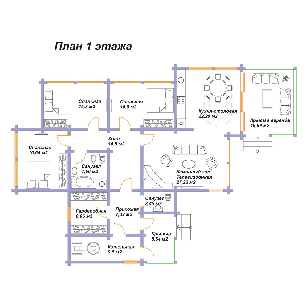 «СВДОМ №153» план 1-го этажа